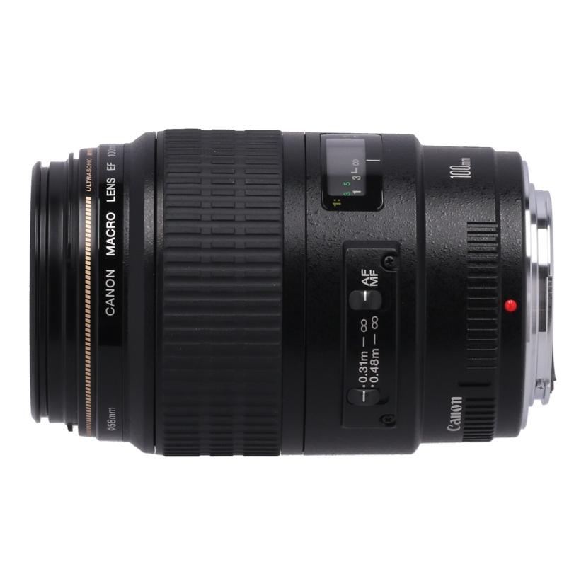 Canon キヤノン　/交換レンズ／100mmマクロ/EF100mm F2.8 ﾏｸﾛ USM//76001191/Bランク/82