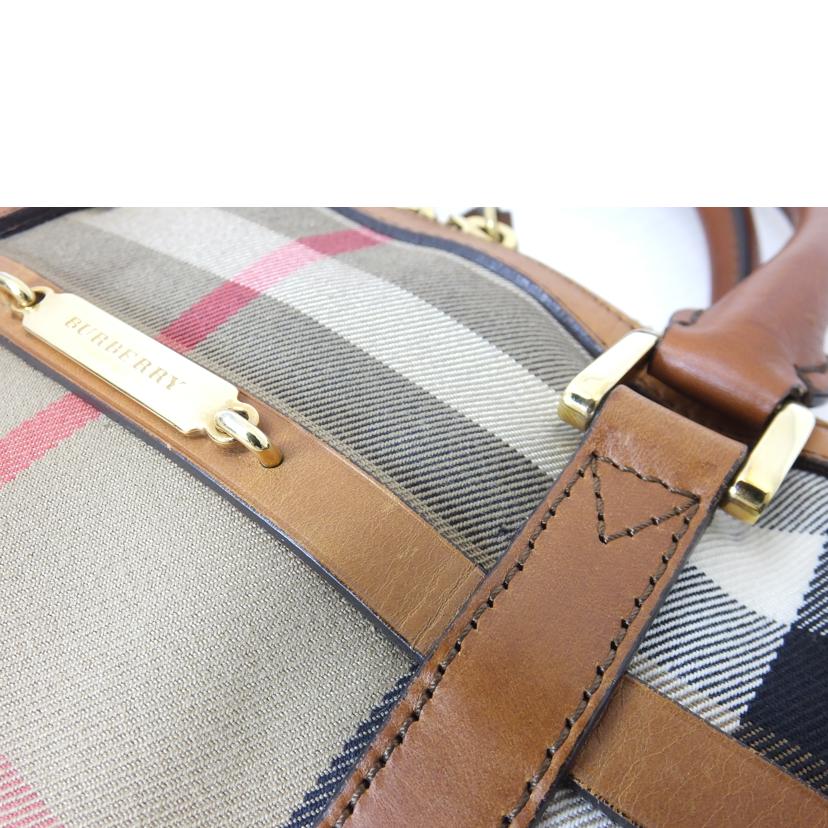 BURBERRY バーバリー/チェック柄ハンドバッグ/ITCFAND10SCA//Bランク/88