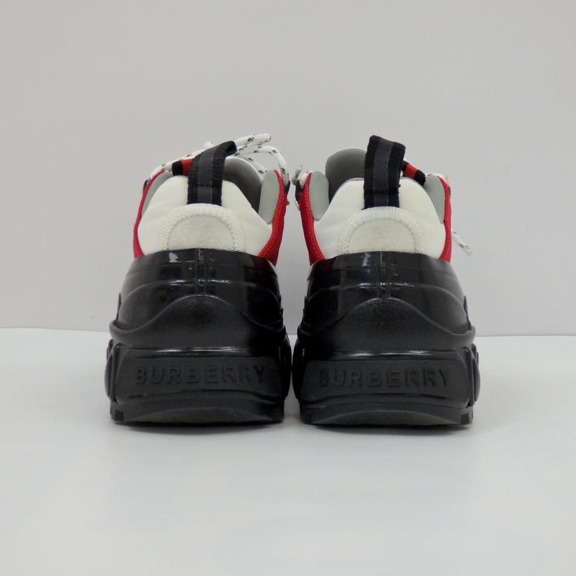 BURBERRY　LONDON　ENGLAND バーバリーロンドン　イングランド/ナイロン＆スエード　LOW　TOP　アーサー//ABランク/77