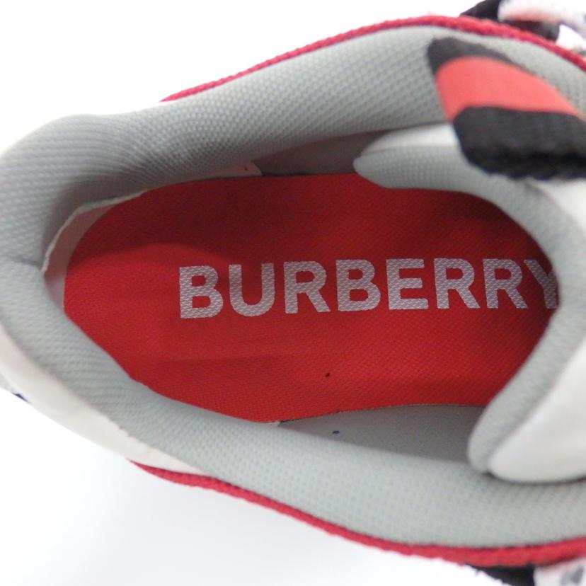 BURBERRY　LONDON　ENGLAND バーバリーロンドン　イングランド/ナイロン＆スエード　LOW　TOP　アーサー//ABランク/77
