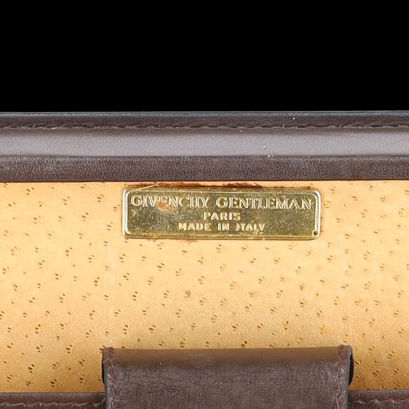 GIVENCHY/レザーアタッシュケース//Bランク/75