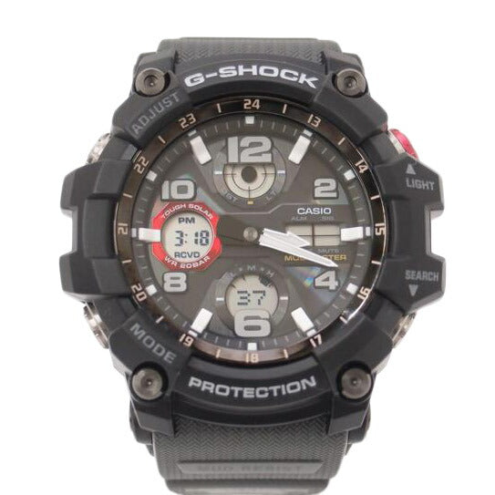 CASIO カシオ/G－SHOCK／マッドマスター／電波ソーラー/GWG-100-1A8JF//003*****/Aランク/69