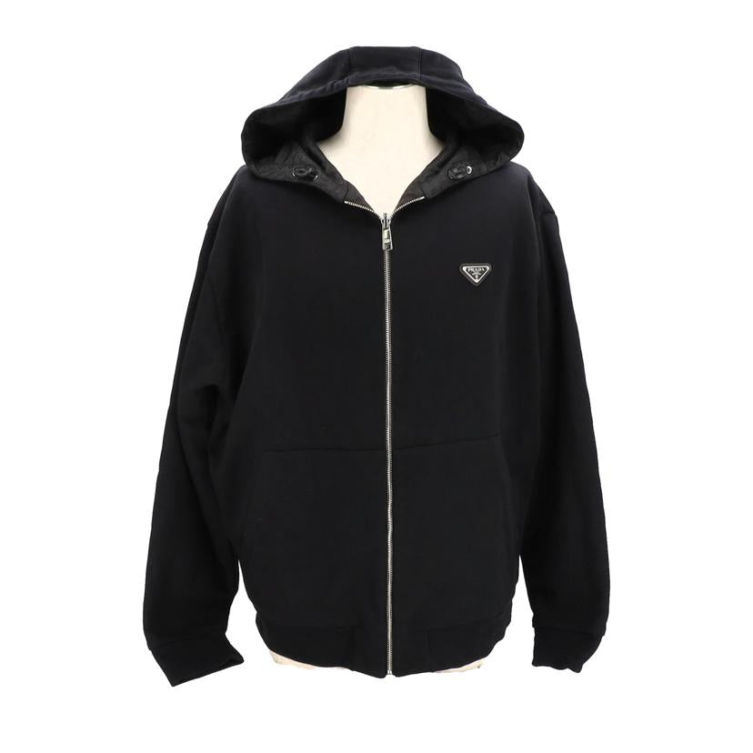 PRADA プラダ/2022／トライアングルロゴ／リバーシブルパーカー/UJL28A S222 11B9//ｻｲｽﾞ:M/ABランク/91
