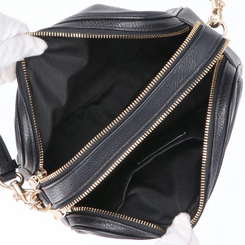 COACH コーチ/コーチ／レザーWジップショルダー／ブラック/F39856//M19**/SAランク/75