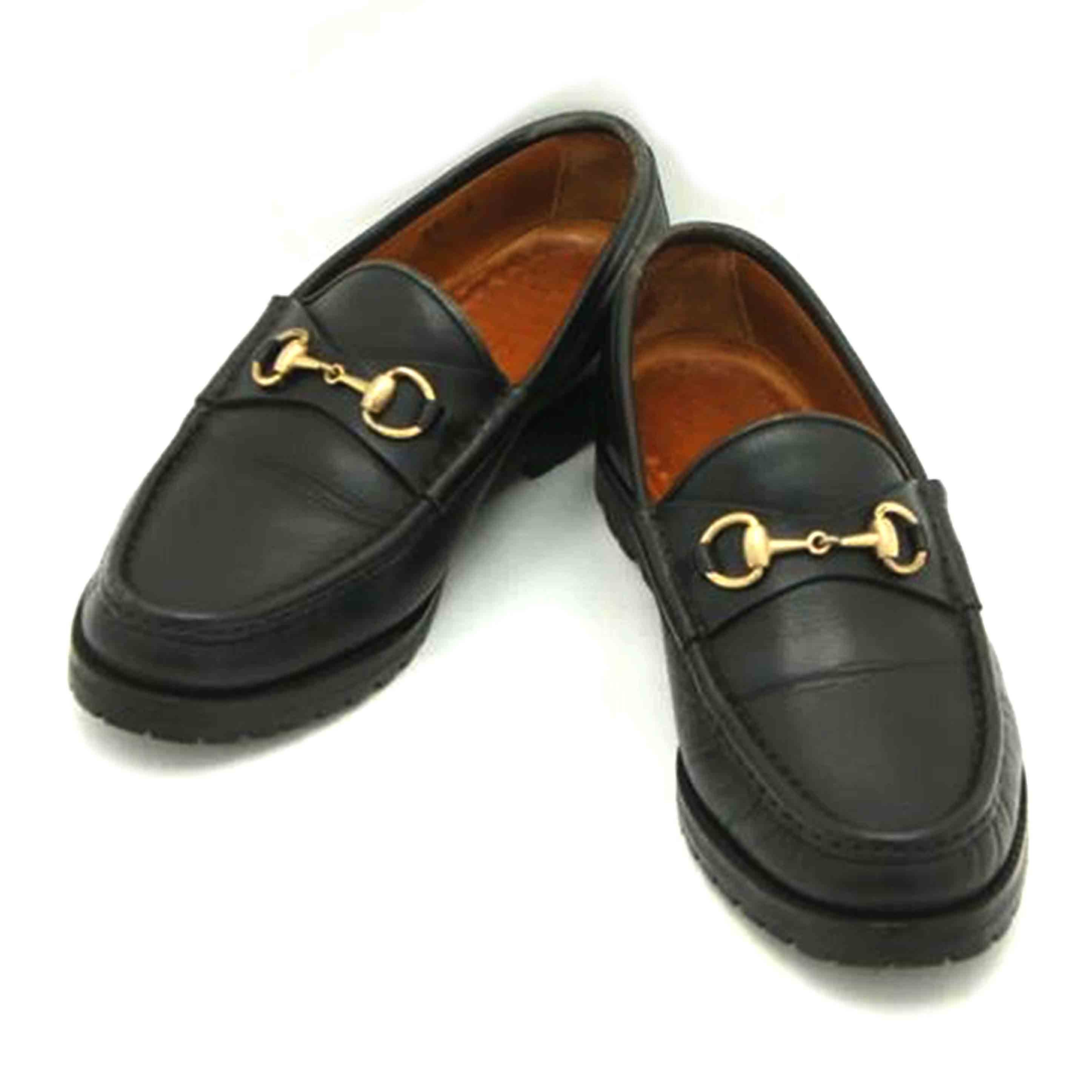 GUCCI グッチ/ホースビットローファー/シューズ/ブラック/1016105//36 C/Bランク/19