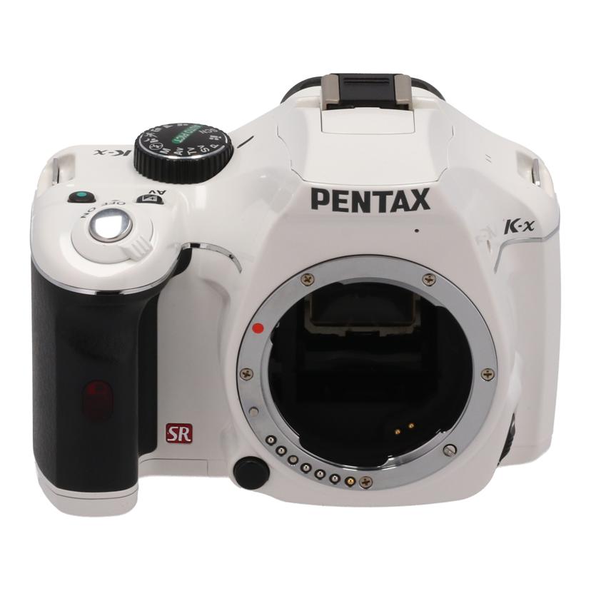 PENTAX ペンタックス　/デジタル一眼　　ダブルズームキット/K-x  ﾀﾞﾌﾞﾙｽﾞｰﾑｷｯﾄ//3559872/Bランク/82