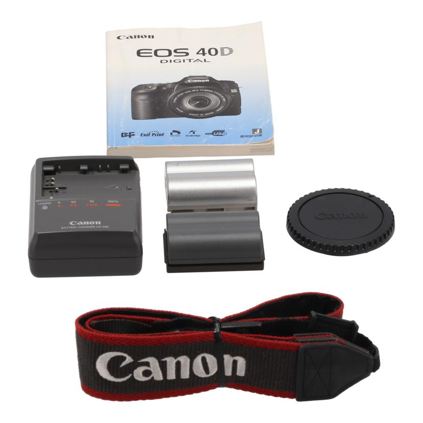 Canon キヤノン　/デジタル一眼　ボディ/EOS 40D ﾎﾞﾃﾞｨ//0710511700/Bランク/82