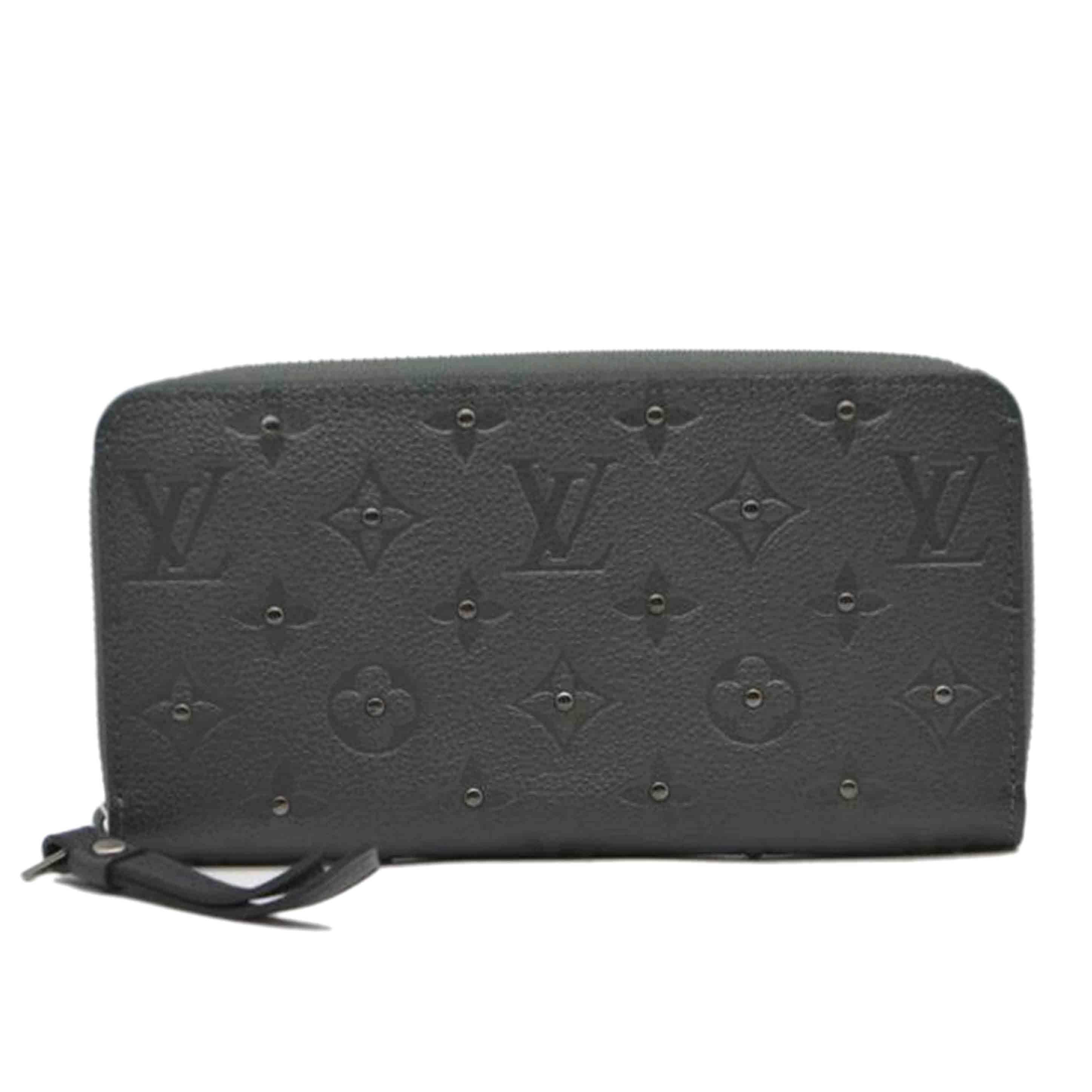 LV ルイヴィトン/ジッピー・ウォレット／アンプラント／プラティーヌスタッズ/M61442//SP3***/Aランク/89