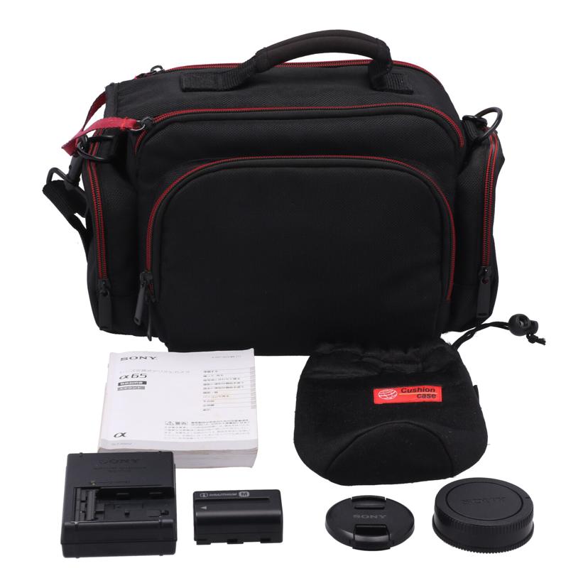 SONY　 ソニー　/デジタル一眼　　ダブルズームキット／α65/SLT-A65VY  ﾀﾞﾌﾞﾙｽﾞｰﾑｷｯﾄ//0082951/Bランク/89