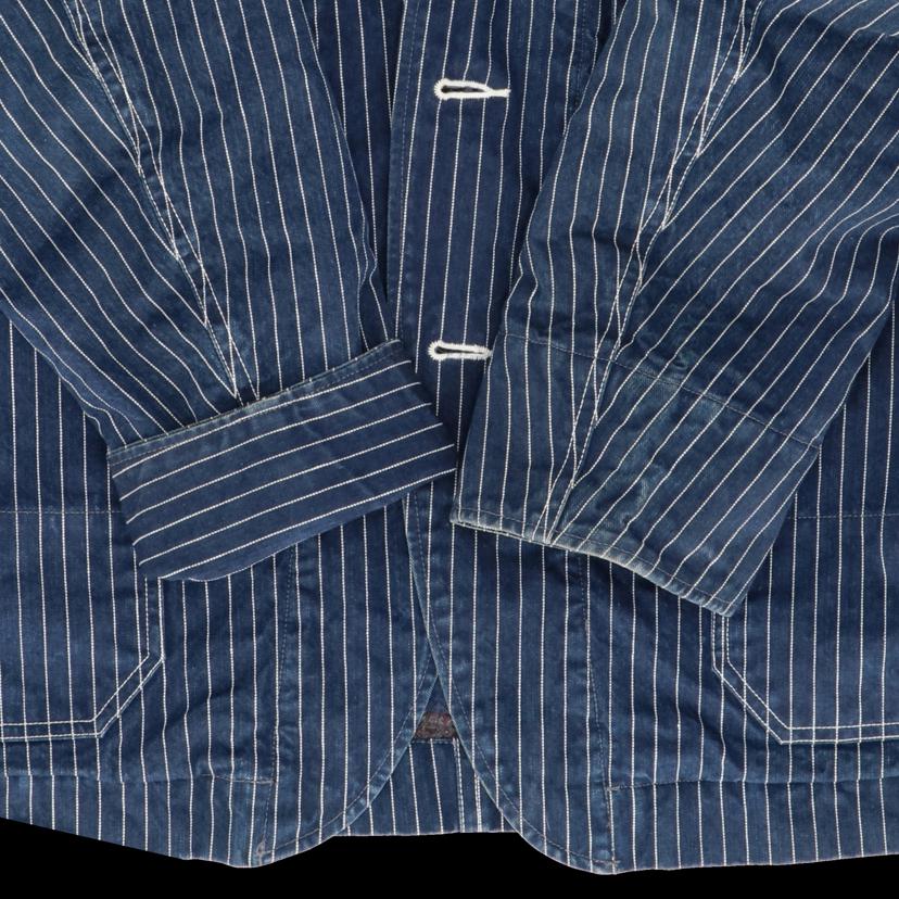 SUGAR　CANE SUGAR CANE/希少／デニムピンストライプカバーオール／日本製／ブランケット／SC13444//ABランク/85
