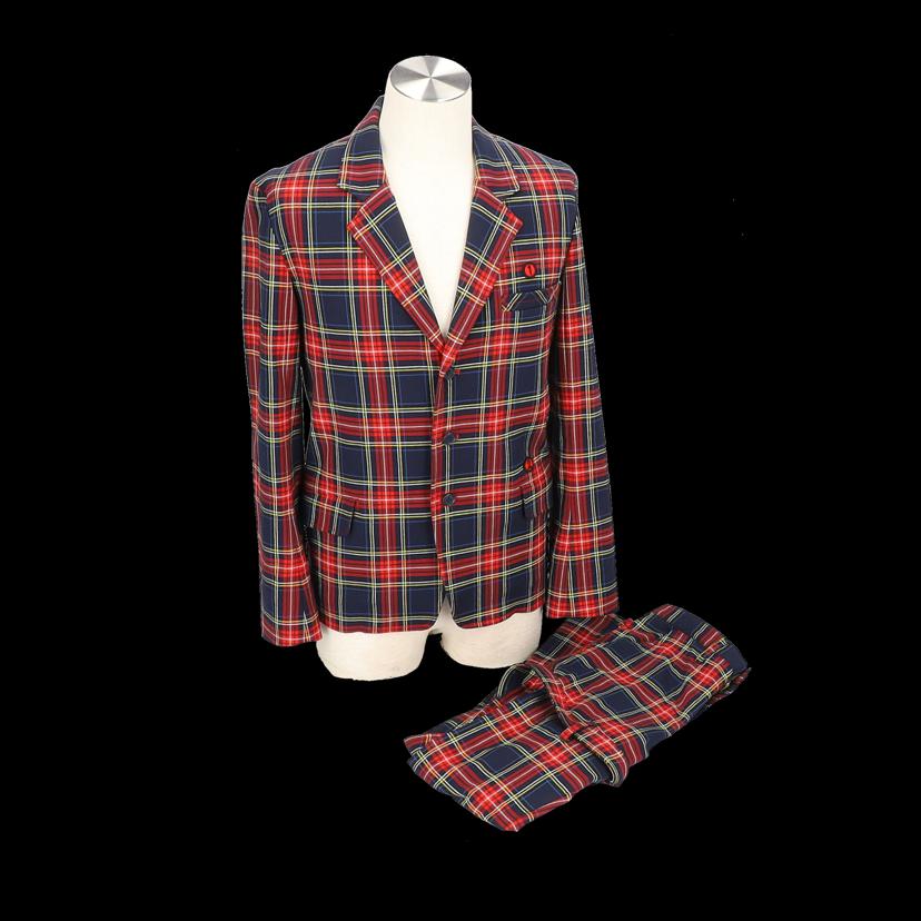 MILKBOY ミルクボーイ/タータンチェック　セットアップ//Aランク/85