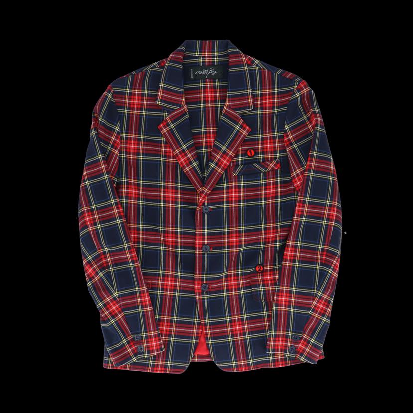 MILKBOY ミルクボーイ/タータンチェック　セットアップ//Aランク/85