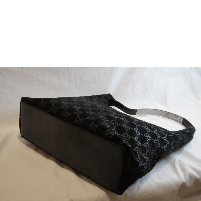 GUCCI グッチ/GGスウェードワンショルダーブラック/001.3297//002***/Aランク/92