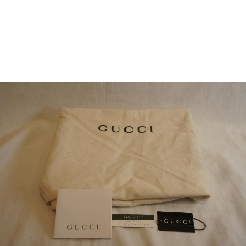 GUCCI グッチ/GGスウェードワンショルダーブラック/001.3297//002***/Aランク/92