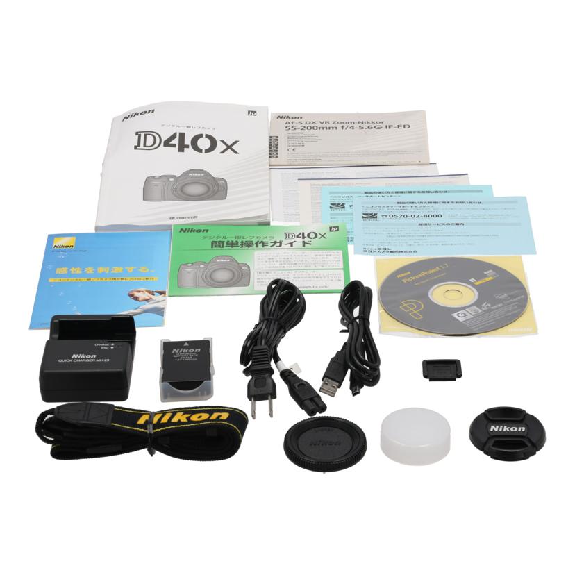 Nikon ニコン /デジタル一眼レンズキット/D40X ﾚﾝｽﾞｷｯﾄ//2093063/Bランク/20