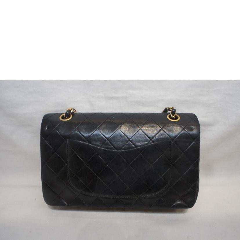 CHANEL シャネル/ラムスキンマトラッセチェーンショルダーWフラップ//118****/Bランク/92