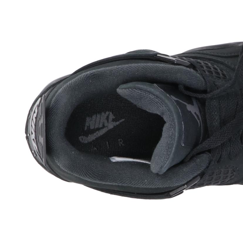 NIKE ナイキ/エアジョーダン4レトロ ブラック/ 25cm/FV5029-010//ABランク/20