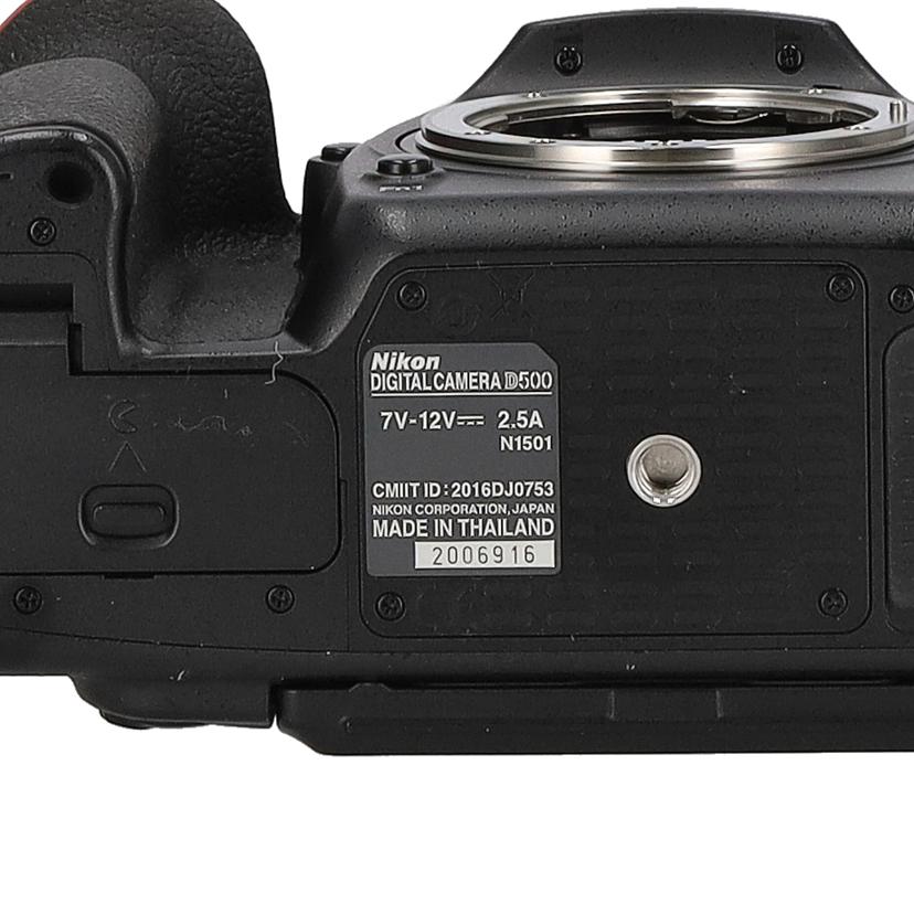 Nikon　 ニコン/デジタル一眼レフカメラ/D500レンズキット//2006916/ABランク/78
