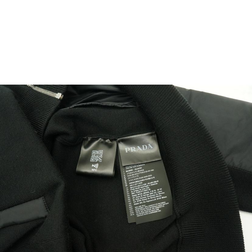 PRADA プラダ/ナイロン切替　ジップアップパーカー/UMG107 R212 U98//サイズ　52/ABランク/05