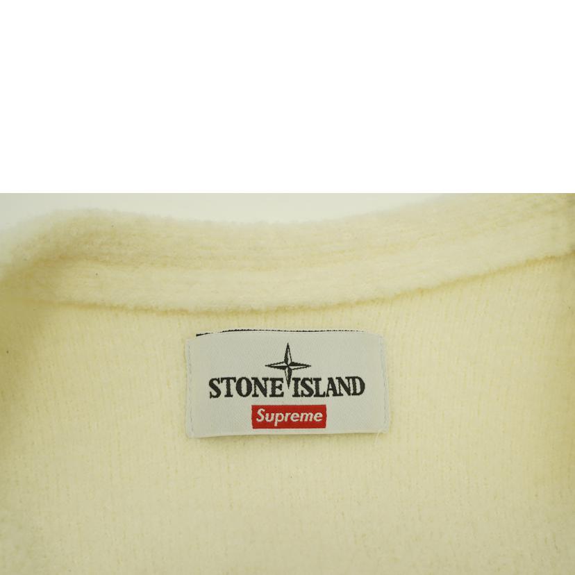 STONE　ISLAND ストーンアイランド/×23AW　Supreme　ブークレカーディガン/7925501SB//サイズ　L/ABランク/05