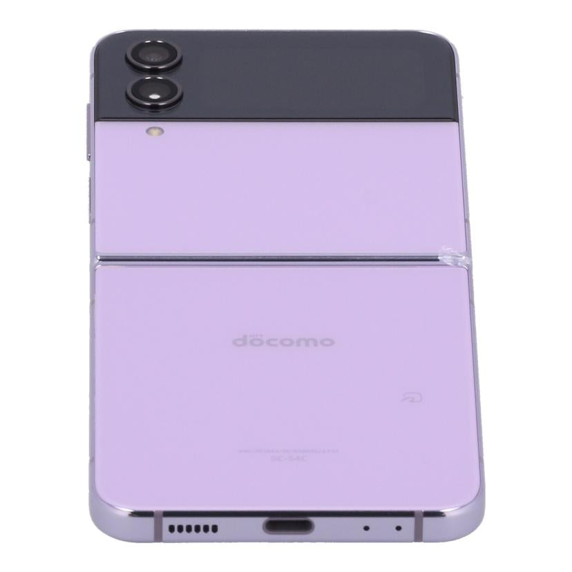 SAMSUNG　docomo サムスン　/フォールディングスマートフォン／Glaxy　Z　Flip4　128GB/SC-54C//R3CT903VCQV/Bランク/64