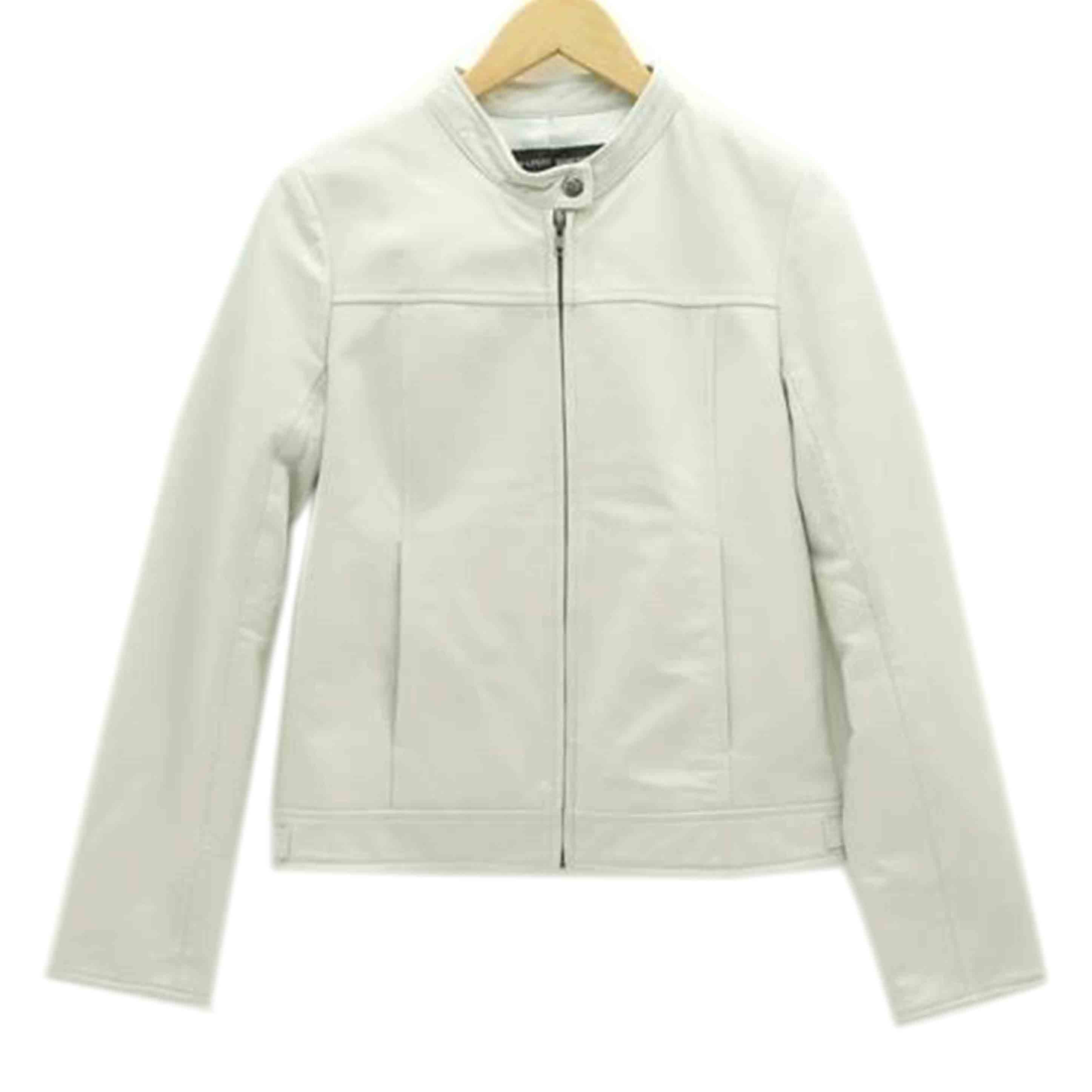 JEAN－LOUIS　SCHERRER ジャン・ルイ・シュレル/シープレザーシングルライダースジャケット/1450251//サイズ　S/Sランク/05