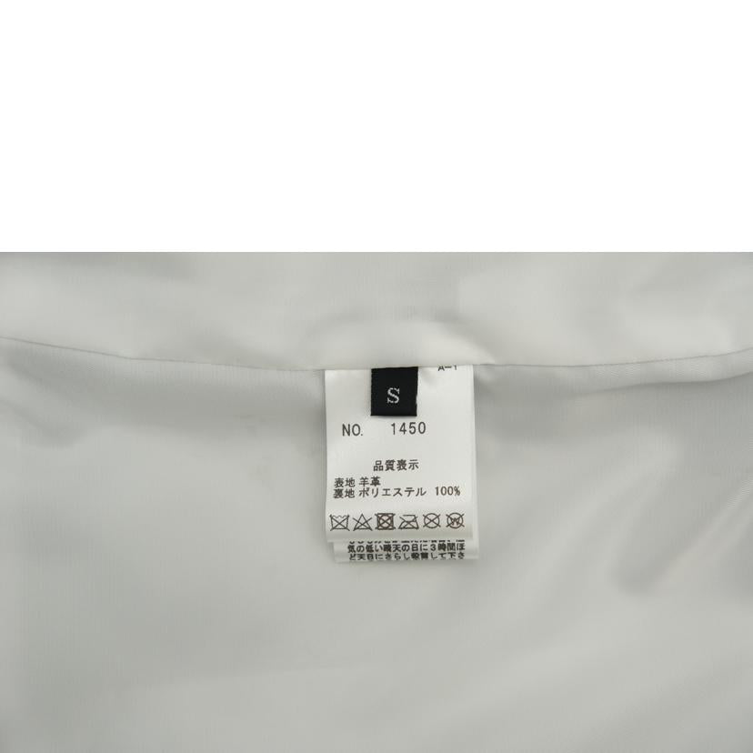 JEAN－LOUIS　SCHERRER ジャン・ルイ・シュレル/シープレザーシングルライダースジャケット/1450251//サイズ　S/Sランク/05