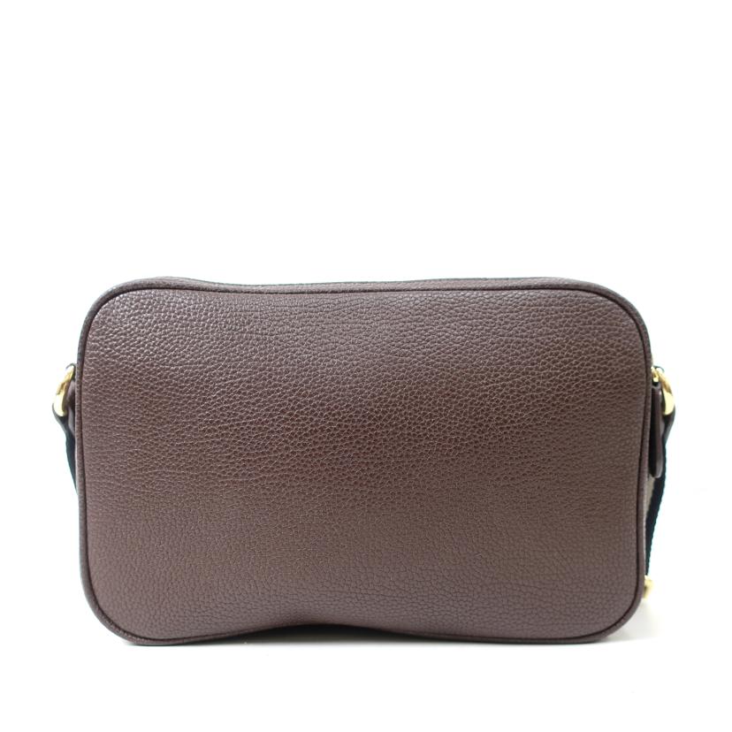 RALPH　LAUREN ラルフローレン/レザーショルダーバッグ　ダークブラウン//ABランク/65