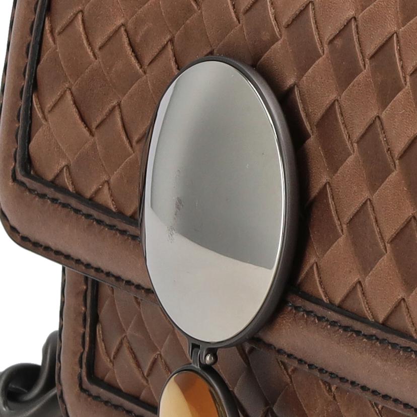 BOTTEGA　VENETA ボッテガヴェネタ/イントレチャート／ミラーレンズミニチェーンバッグ//B02*******/ABランク/91