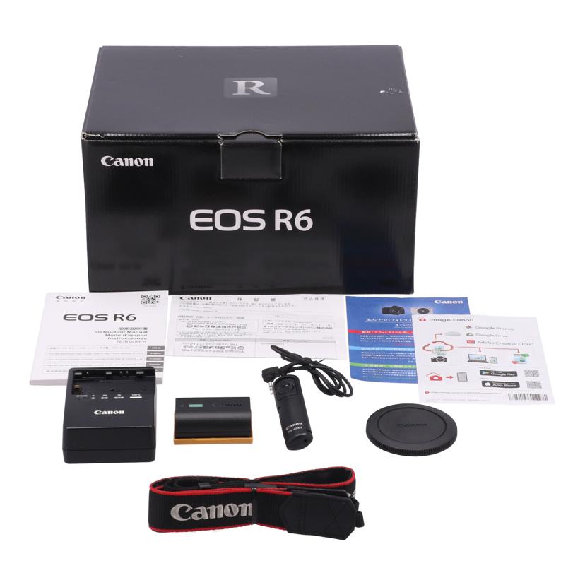 Canon キヤノン　/ミラーレス一眼　ボディ/EOS R6 ﾎﾞﾃﾞｨ//231029002033/Aランク/89