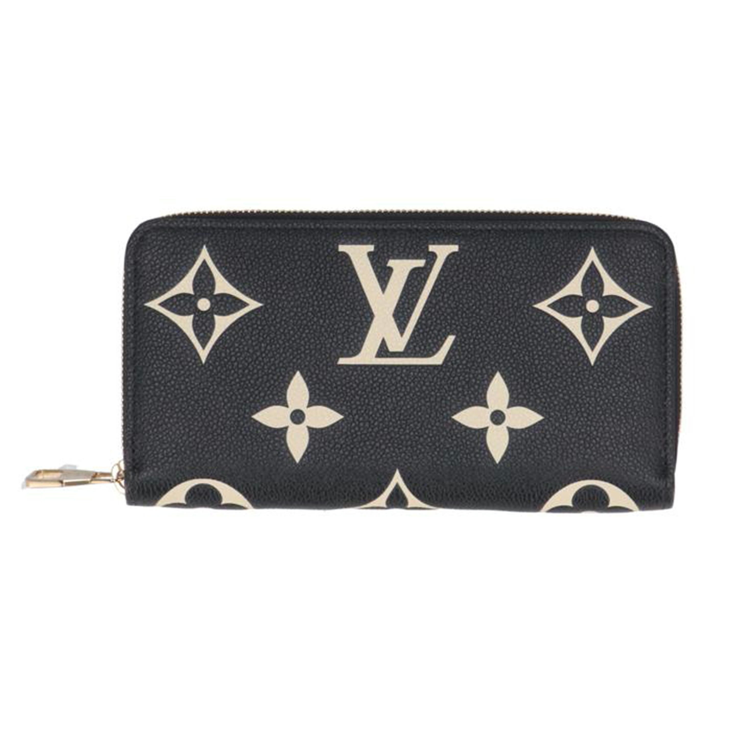 LOUIS VUITTON ルイヴイトン/ジッピ-ウオレット/バイカラ-モノグラムアンプラントブラックベ-ジュ/M28794//RFI****/Sランク/93