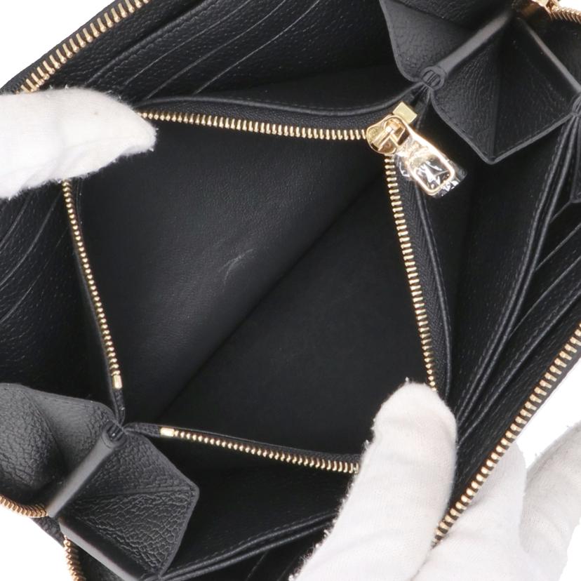 LOUIS VUITTON ルイヴイトン/ジッピ-ウオレット/バイカラ-モノグラムアンプラントブラックベ-ジュ/M28794//RFI****/Sランク/93
