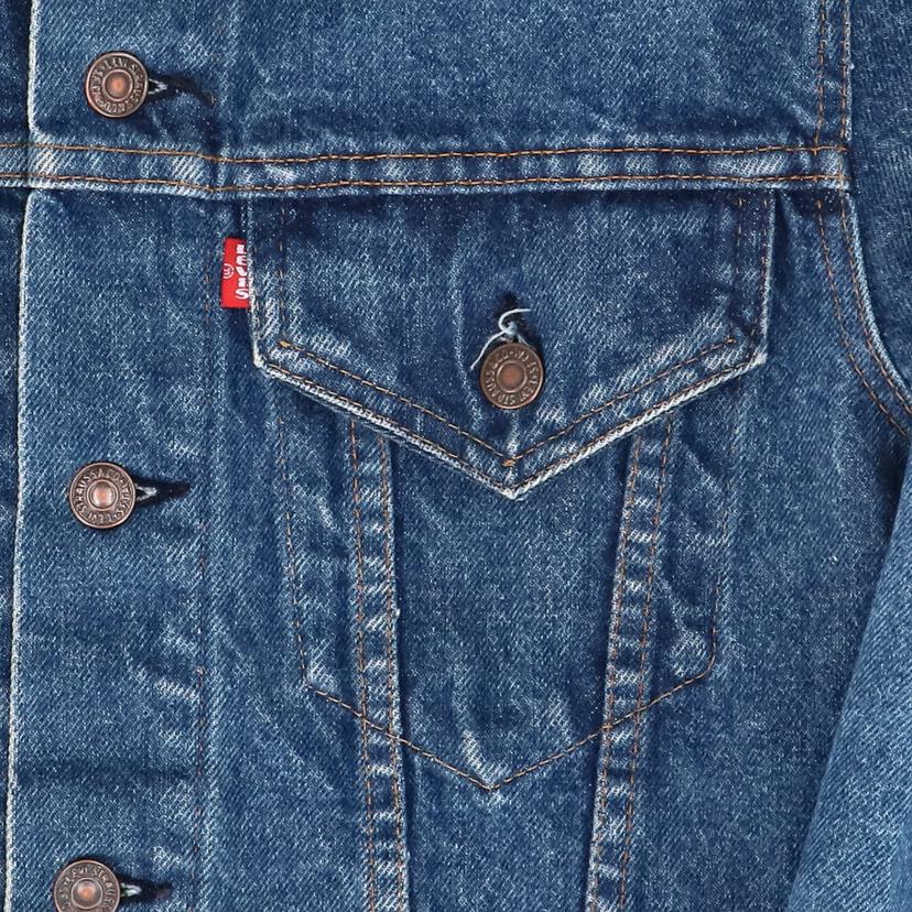 LEVIS リーバイス/70＇s／70505／トラッカージャケット／ボタン裏1／濃紺／w38/70505 //Bランク/05