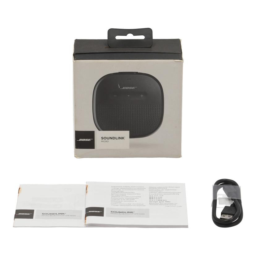 BOSE ボーズ　/ワイヤレススピーカー／SoundLink　Micro/783342-0100//076842982681830AE/Bランク/69