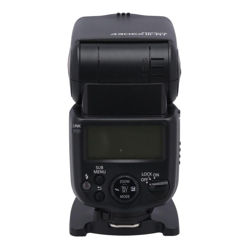 Canon キヤノン　/フラッシュ／スピードライト/430EX III-RT SPEEDLITE//8018000307/Aランク/89