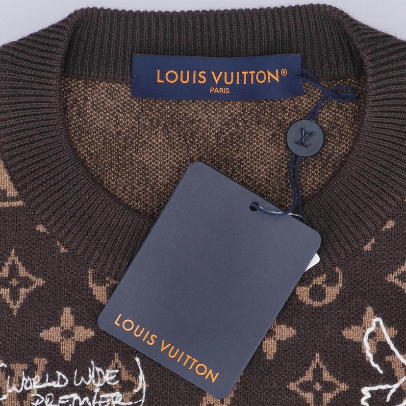 LV　 ルイヴィトン/モノグラムニット　23AW//SAランク/20