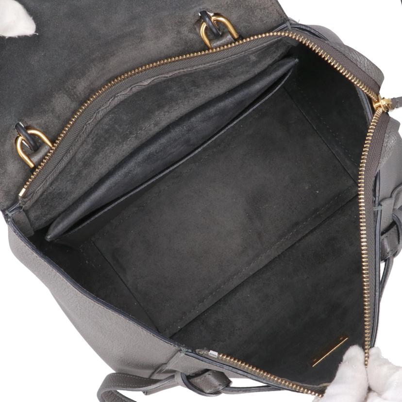 CELINE セリーヌ/ロゴベルトバックマイクロ2way/189153//S-A******/Bランク/93
