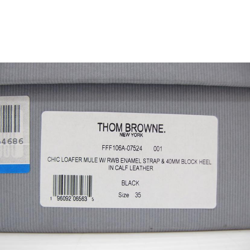THOM BRTOWNE トムブラウン/シックローファーミュール/FFF106A-07524//Bランク/88