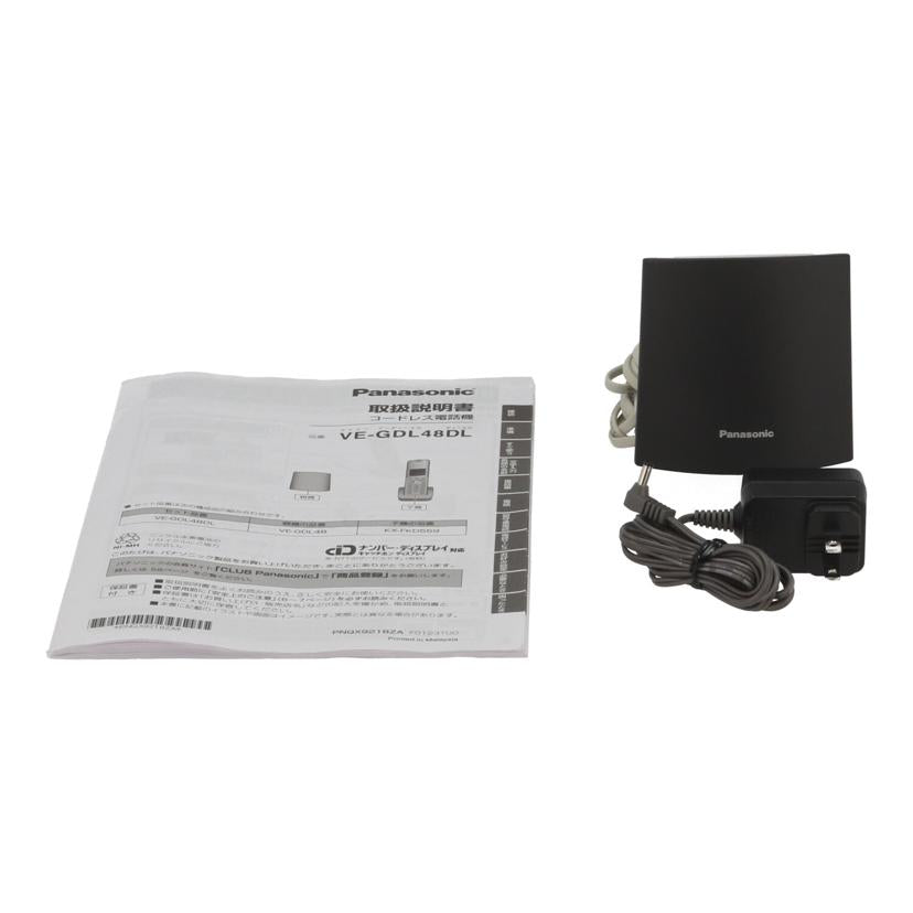 Panasonic パナソニック　/コードレス電話機/VE-GDL48DL//4EBFA050522/Bランク/82