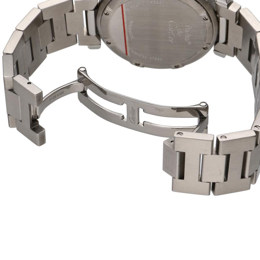 Cartier カルティエ/パシャC／白文字盤／自動巻/W31074M7//545*****/ABランク/75