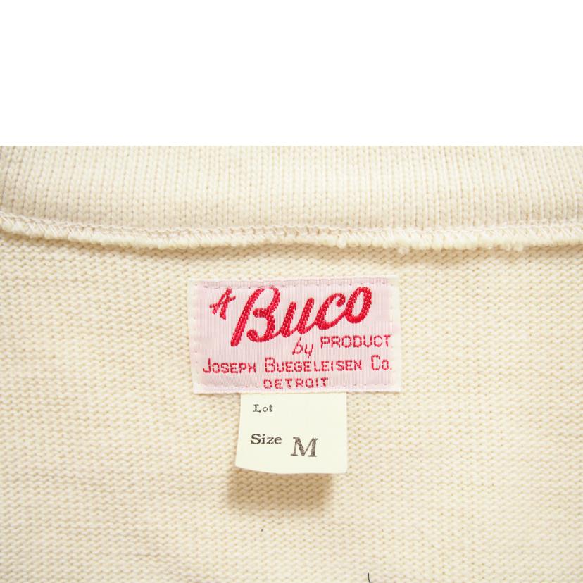 THE　REAL　MCCOY＇S リアルマッコイズ/BUCO　ハーフジップスウェット白//Aランク/71