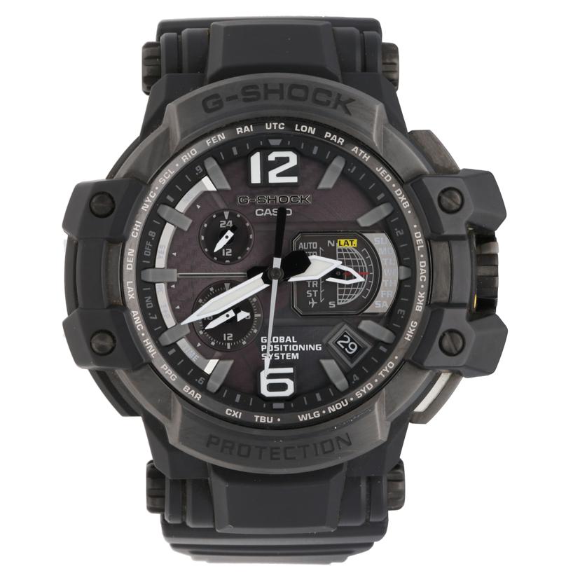 CASIO カシオ/G－SHOCK／スカイコックピット／GPS電波ソーラー/GPW-1000-1BJF//001*****/ABランク/70