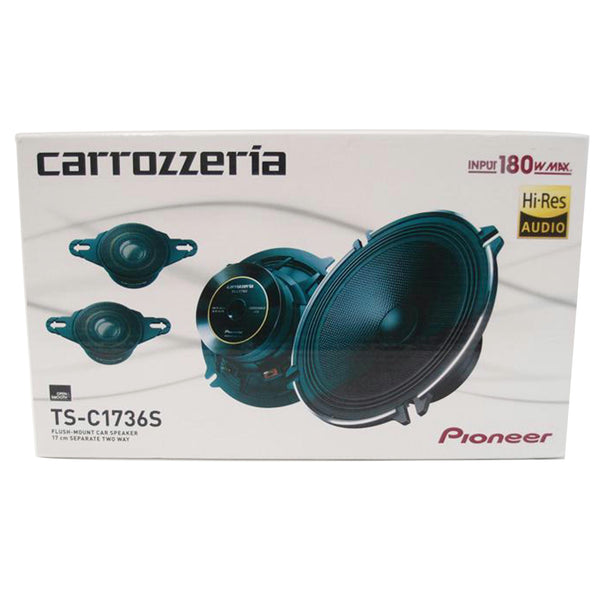カロッツェリアTS-C1736S Pioneer Carrozzeria Speaker TS-C1736S-2 17cm Custom Fit