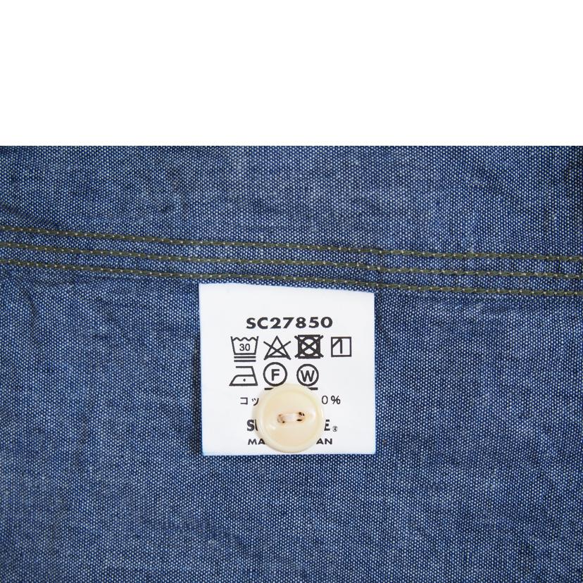 SUGAR　CANE シュガーケーン/SUGAR　CANE　シャンブレーシャツ/SC27850//ABランク/71