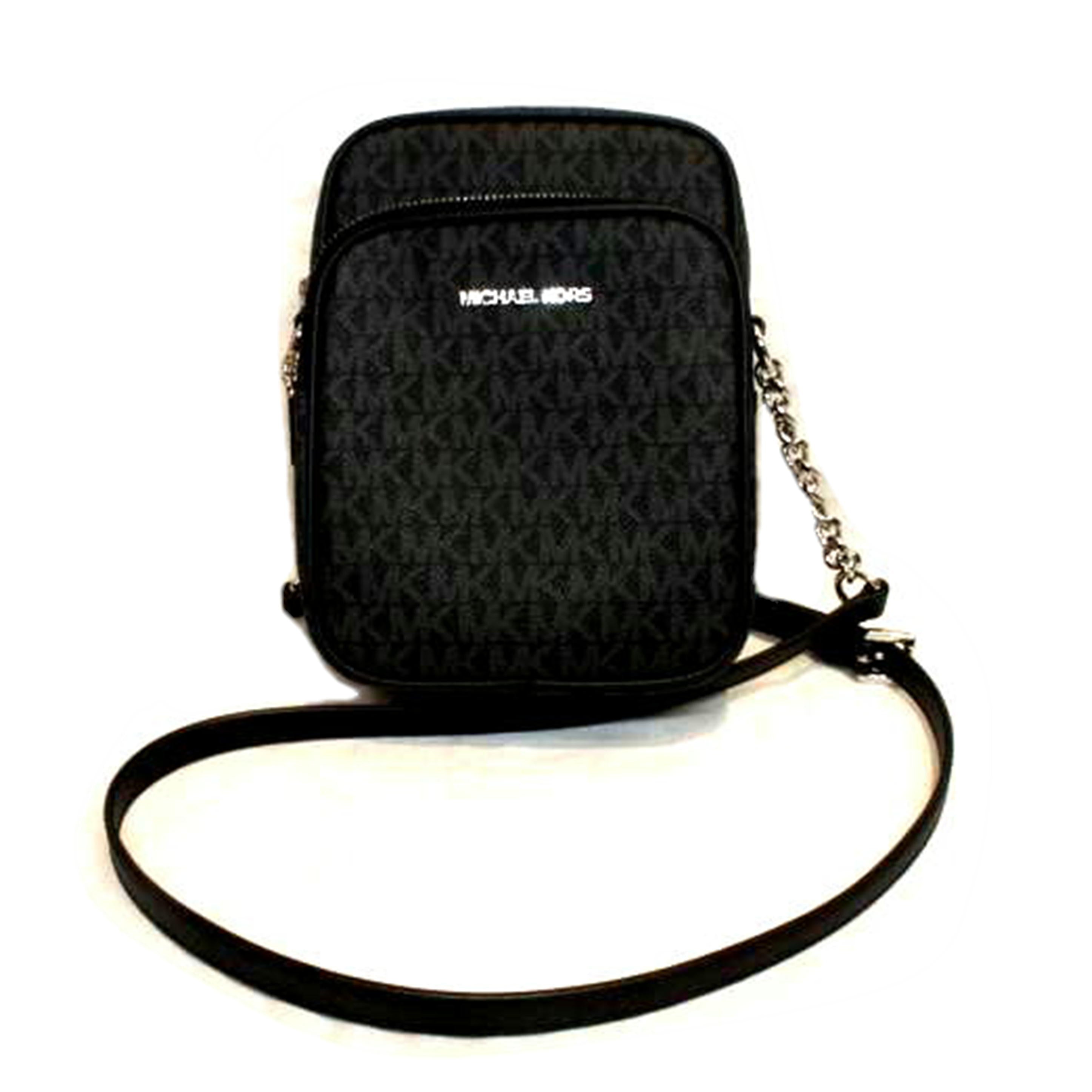 MICHAEL　KORS/PVC　MK総柄ショルダーブラック//Aランク/92