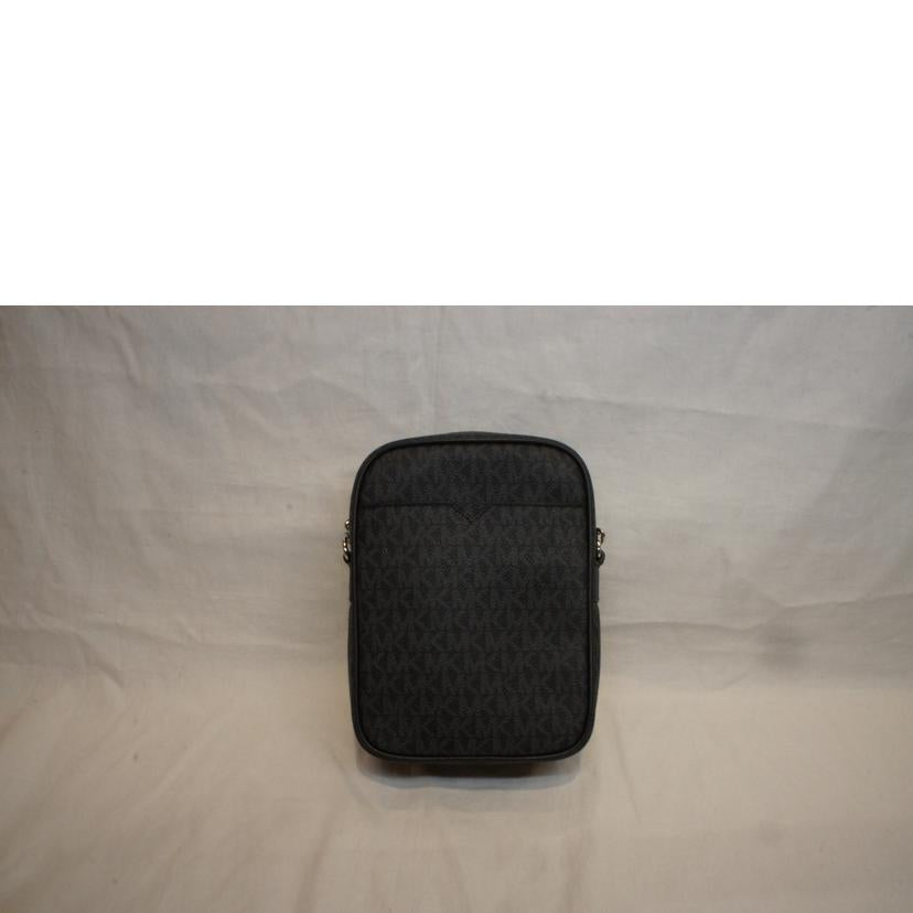 MICHAEL　KORS/PVC　MK総柄ショルダーブラック//Aランク/92