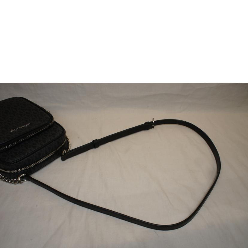 MICHAEL　KORS/PVC　MK総柄ショルダーブラック//Aランク/92
