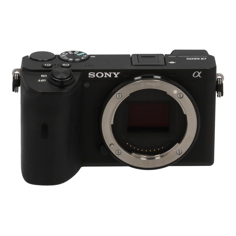 SONY ソニー /ミラーレス一眼 高倍率ズームレンズキット/α6600/ILCE-6600M//S013030396A/Bランク/93