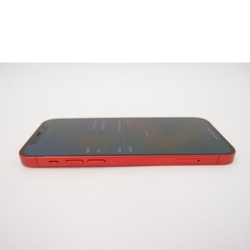 Apple Apple/iPhone　12　128GB　（PRODUCT）RED/MGHW3J/A//G6TDQ5DC0F09/ABランク/69