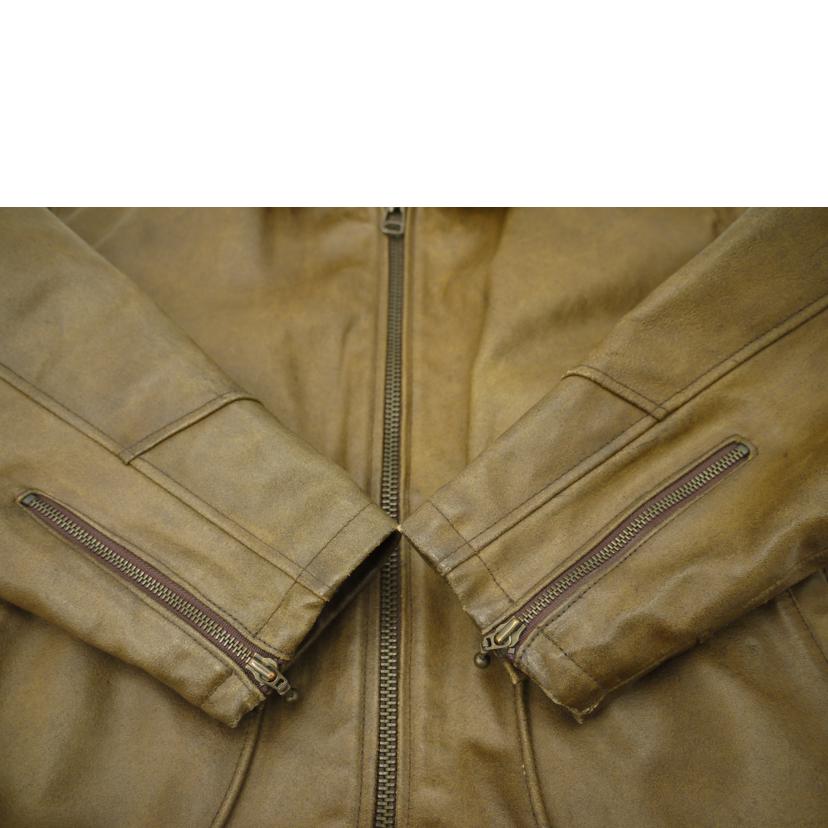 Amcruis アムクルーズ/レザーフライトジャケット//ABランク/69